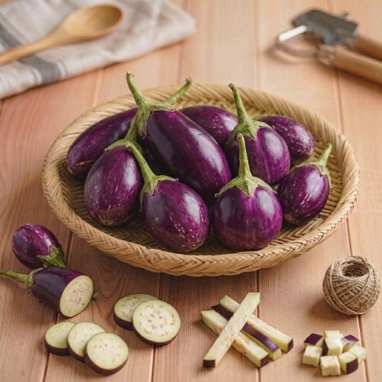 Purple Brinjal (बैंगन)