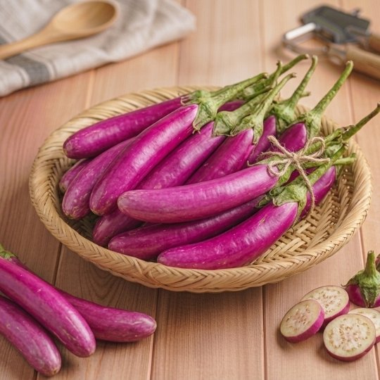 Pink Brinjal (बैंगन)